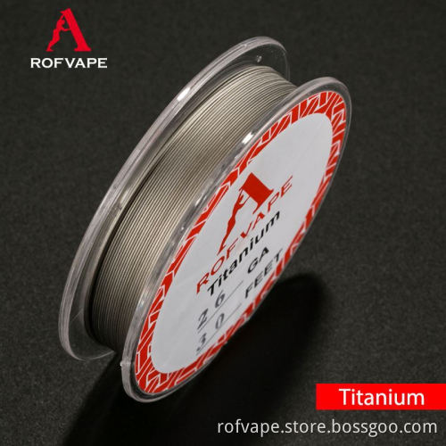 Rofvape Low Ohmn Diy Wire Big Battery E Cigarette Rda Wire Heating Coil Builder